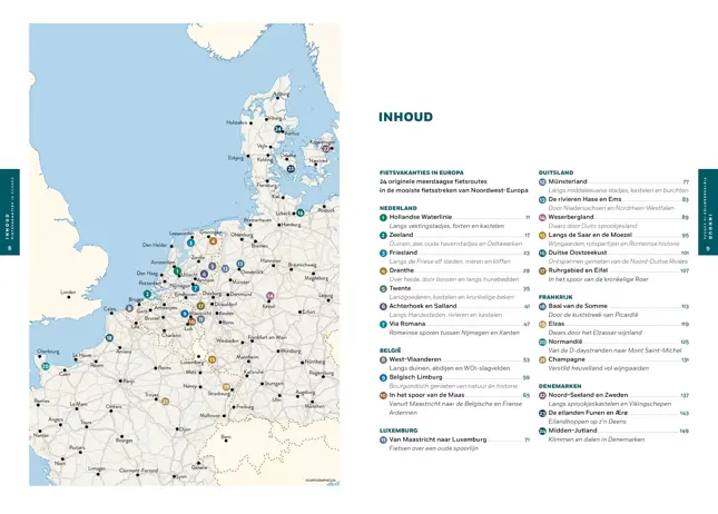 Fietsvakanties in Europa