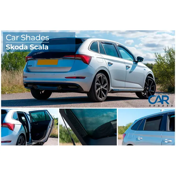 Skoda Scala HB 5 deurs 2019 - Zonneschermen - Car Shades