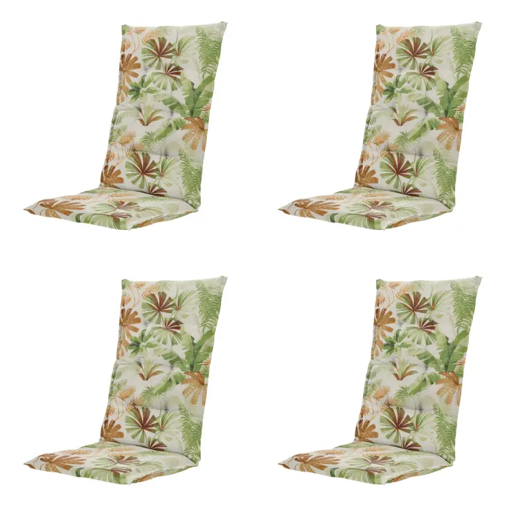Axel - Kussen hoge rug - Set van 4
