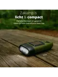 2 pack Solar Survival Flashlight - Zaklamp