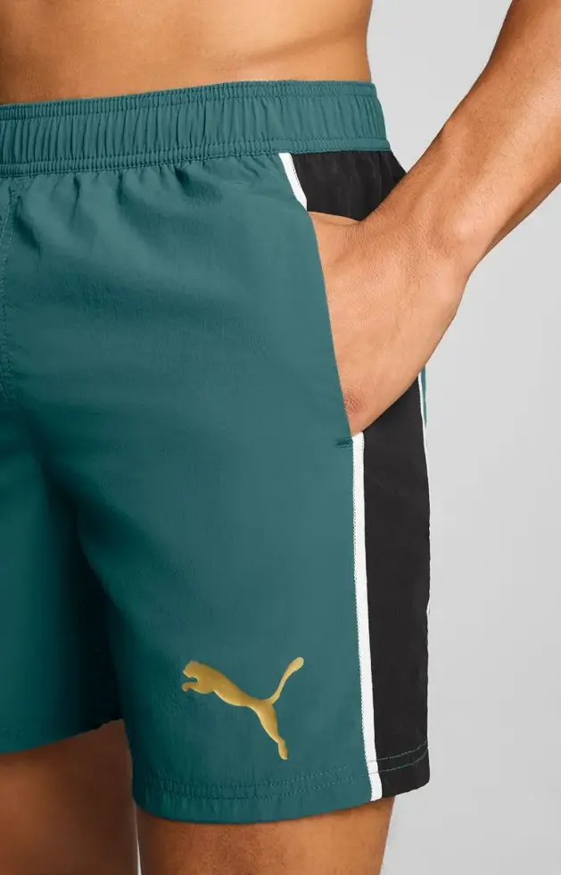 Mid Shorts - Crinkle - Heren - Zwembroek