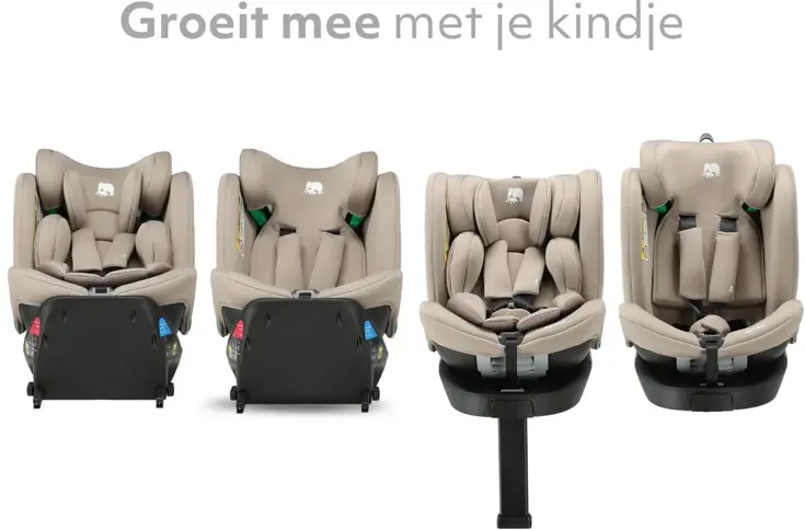 Chase Luxe i-Size Autostoel - Isofix + steunpoot