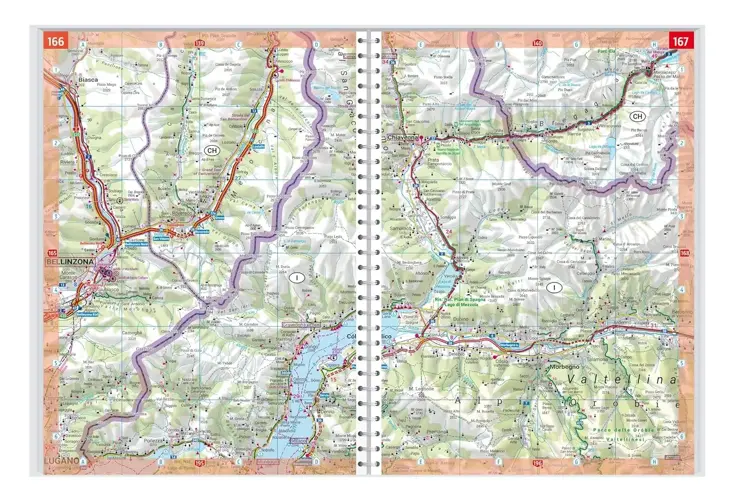 Wegenatlas Alpen