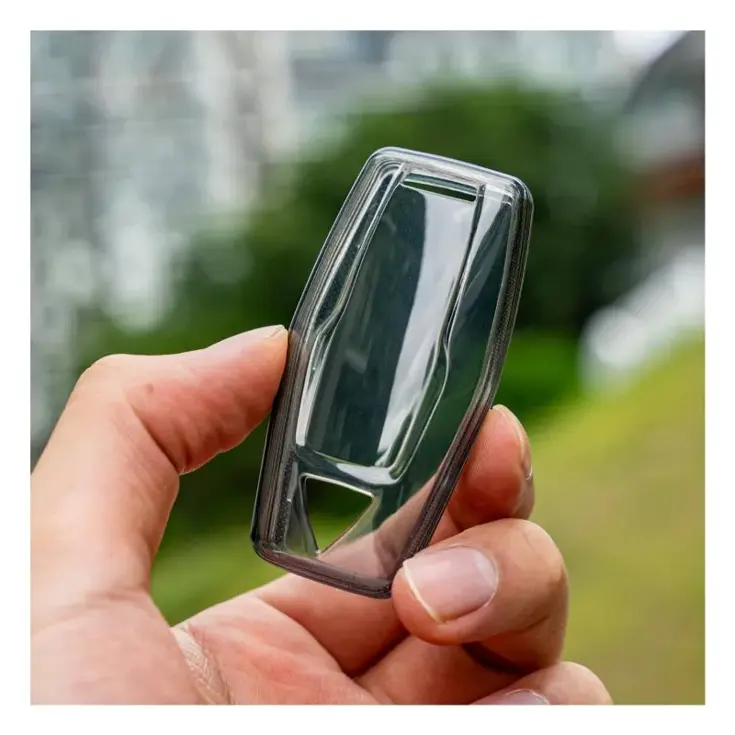 TPU Sleutelhoesje voor Mitsubishi clear 600
