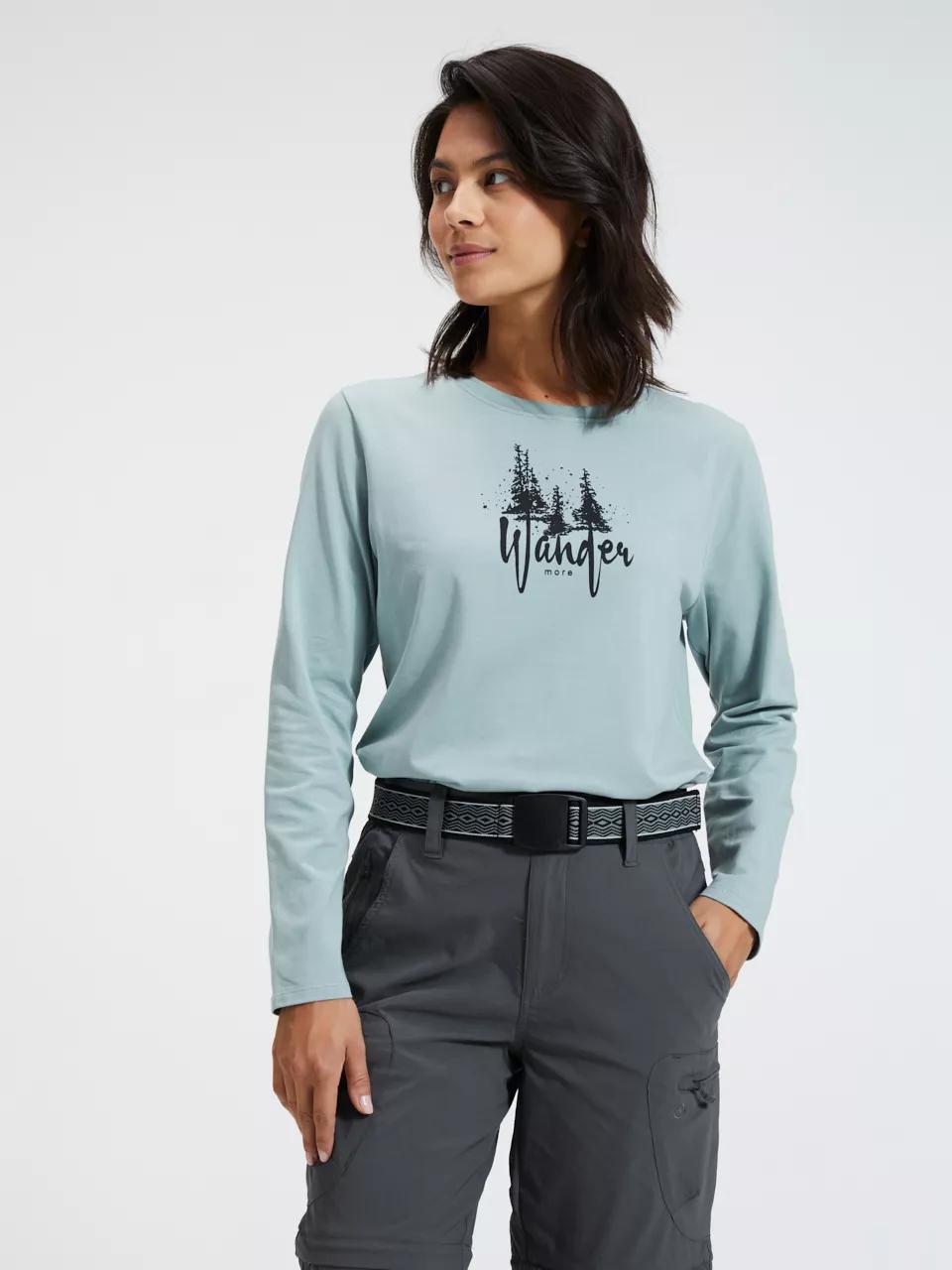 ANWB  Muria  T-shirt dames  Zeegroen   4XL