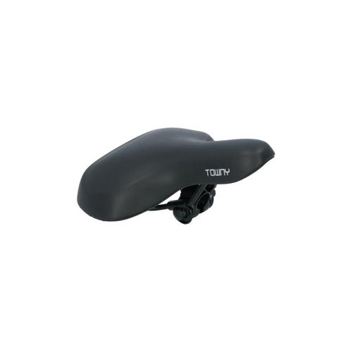 Zwart Unisex Fietszadel met Memory Foam 26x21 cm