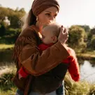 Kinderdrager  Ribfluweel