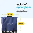 Bolderkar - Opvouwbaar - 80 KG