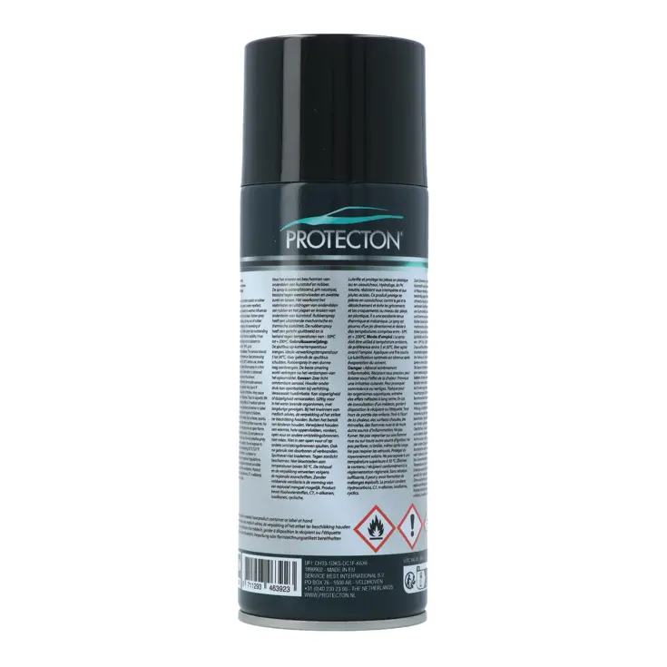 Rubberspray voor bescherming en smering van rubber
