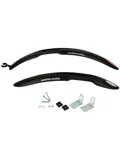 Spatbordenset MTB 24-26 inch, verstelbare beugel