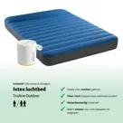 Luchtbed - Intex - 2P - 137x191 cm + Pomp