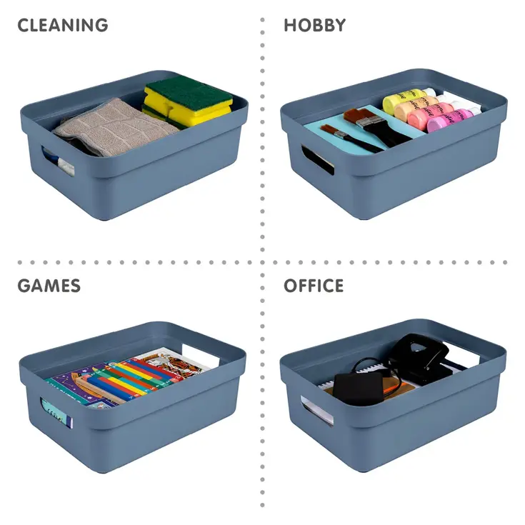 Sigma home - Opbergbox - 9L - 6-delig