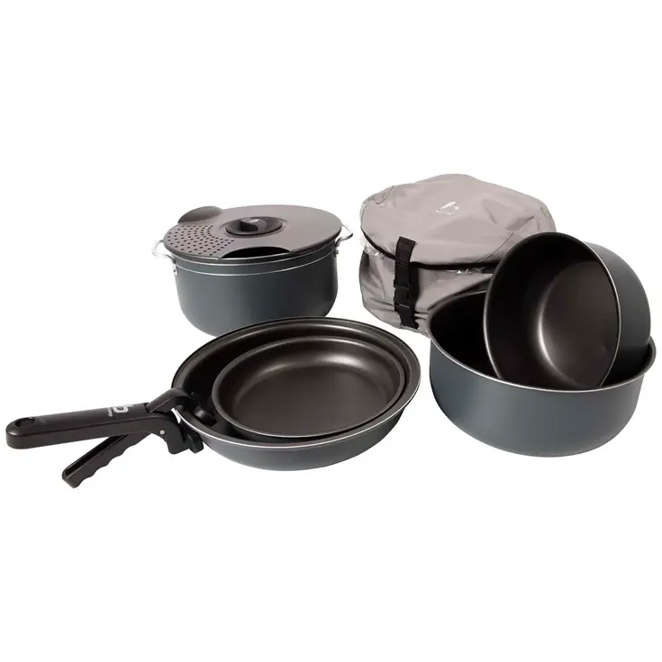 Pannenset Camping 7-Delig Aluminium