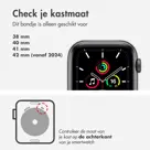 Bandje voor Apple Watch | 38/40/41/42 mm