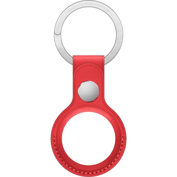 Leather Key Ring AirTag