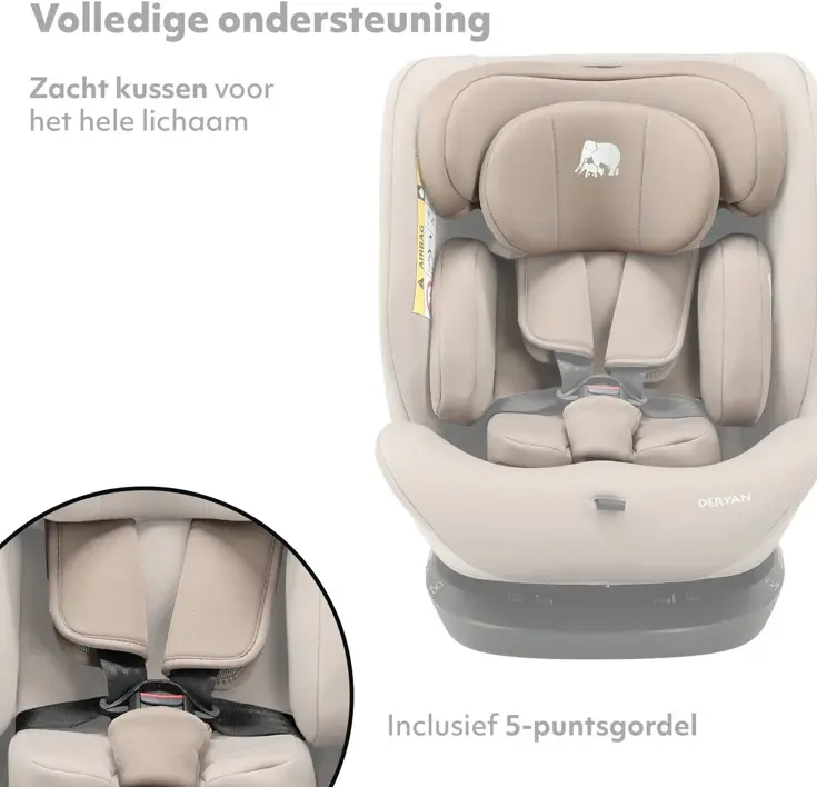 Clyde i-Size Autostoel – 40-150 cm - Groep 0/1/2/3