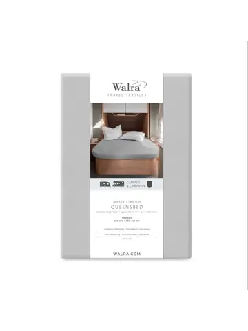 Jersey hoeslaken queens bed