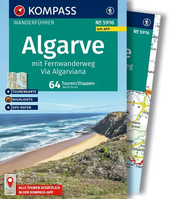 Wandelgids WF 5916 Algarve mit Via Algarv