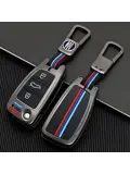Metalen Sleutelhoesje voor Audi grijs C3