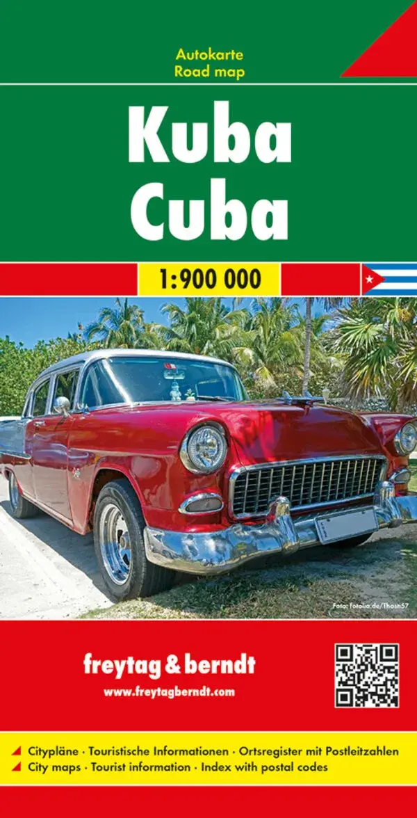 Wegenkaart Cuba