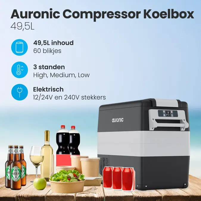 Auronic Compressor Koelbox - 49.5L