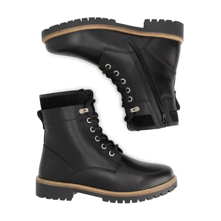 Langdets Heren Veterboots - Gevoerd