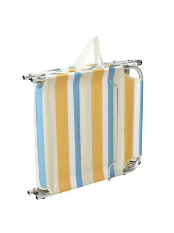 Ligbed Aluminium 3-Standen Opvouwbaar -