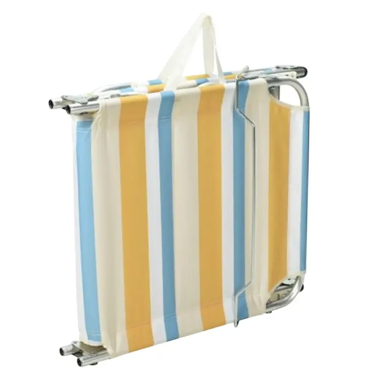 Ligbed 2x - Aluminium - Opvouwbaar -