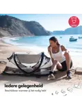 Baby luxe campingbedje - Zelfopblaasbare matras
