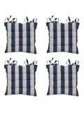 Amora - Kuipstoelkussen Hoge rug - Set van 4