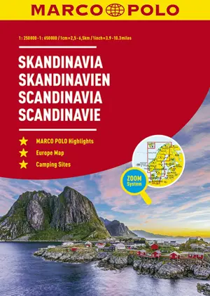 Wegenatlas Scandinavië