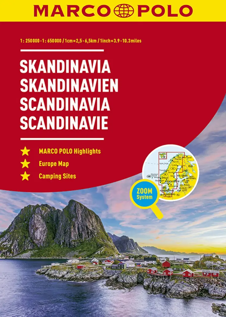 Wegenatlas Scandinavië