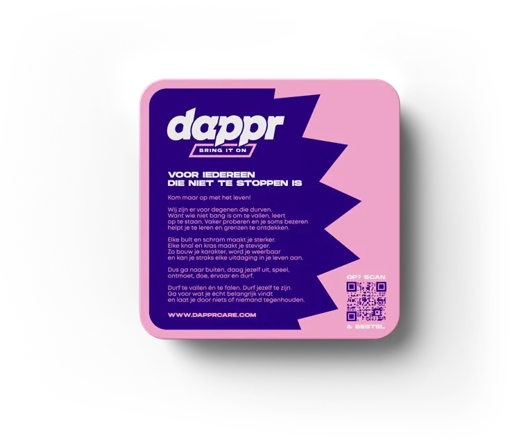 Dappr Sensitive Pleisters SAVANNE 30ST