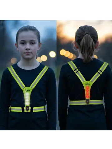 Hardloopvest met Verlichting voor Kinderen