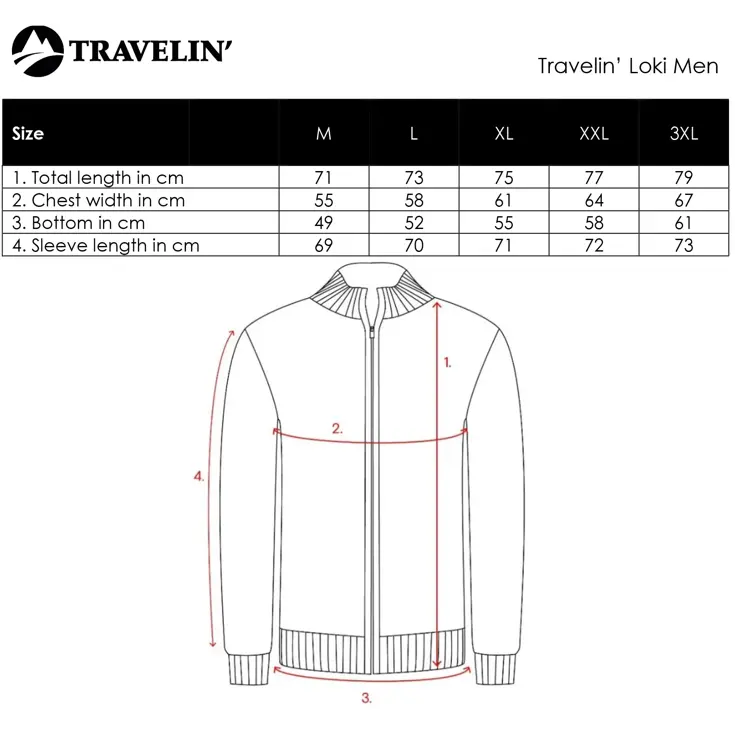 Loki Heren - Outdoortrui - Hoodie
