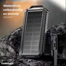 Solar Powerbank Zwart 10.000 mah