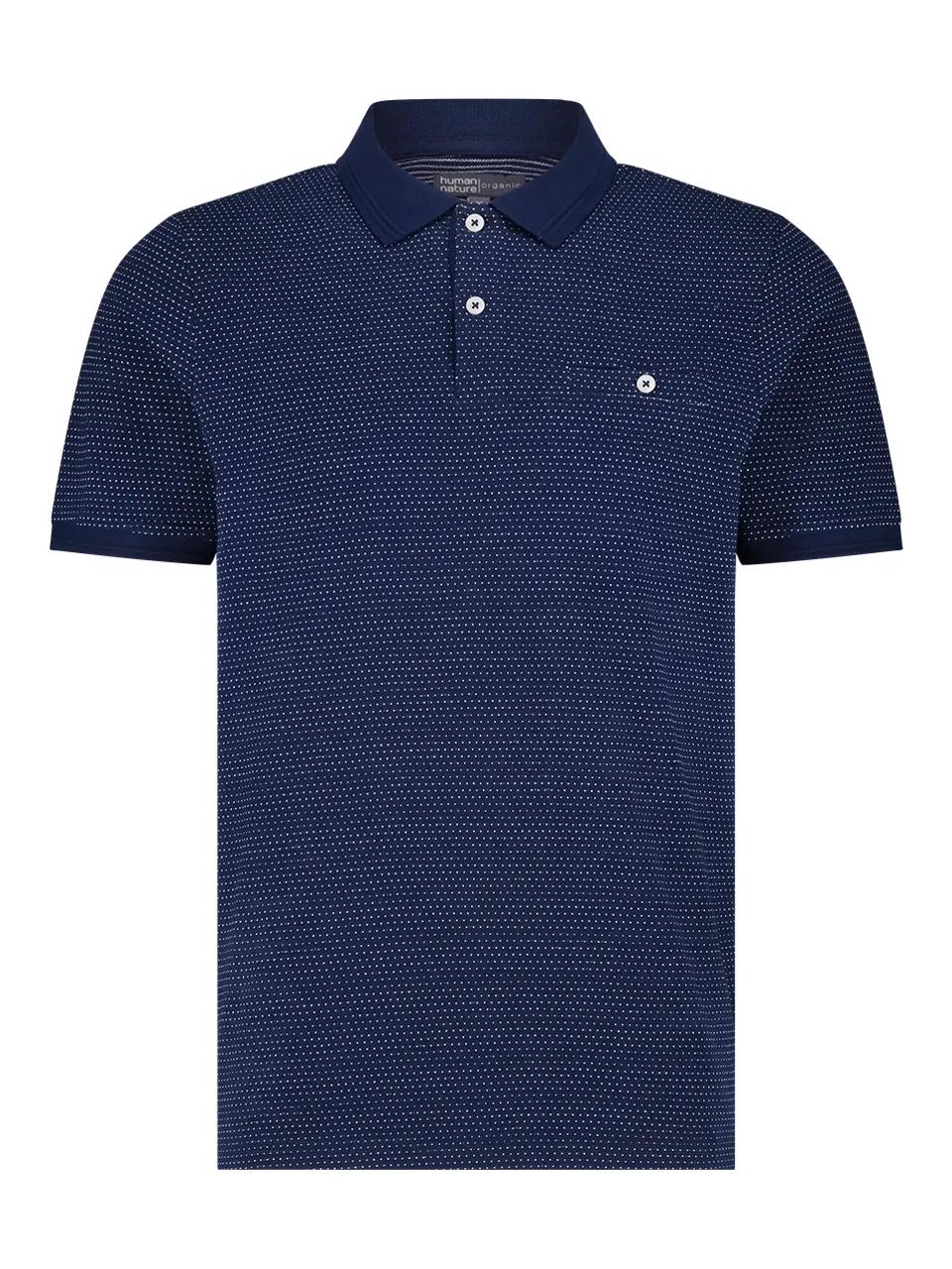 ANWB  Hille  Polo heren  Human Nature  Navy   XXXL