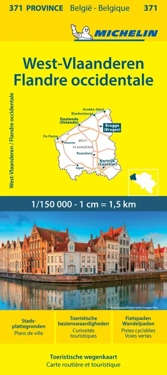 Wegenkaart Local 371 West-Vlaanderen