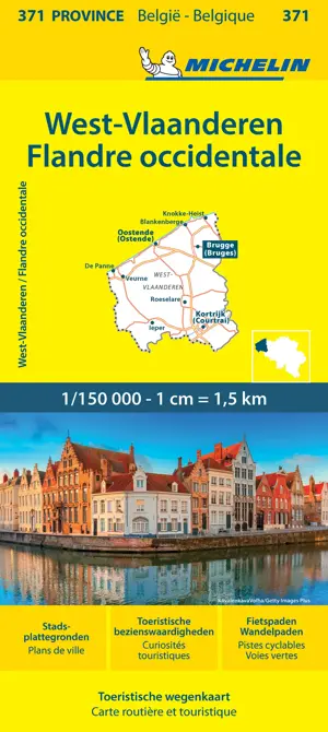 Wegenkaart Local 371 West-Vlaanderen