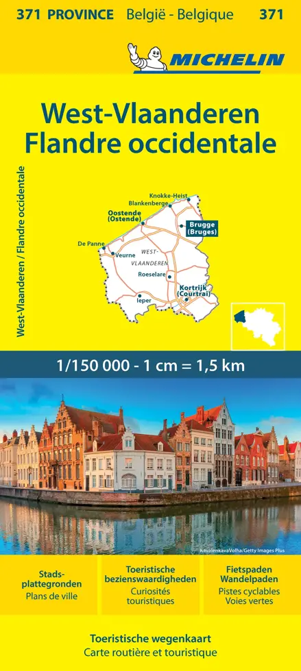 Wegenkaart Local 371 West-Vlaanderen