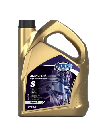 Motorolie 0w40 s high performance street | 5l