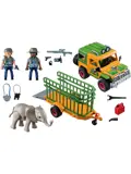 PLAYMOBIL® Ranger Terreinwagen met Olifant 6937