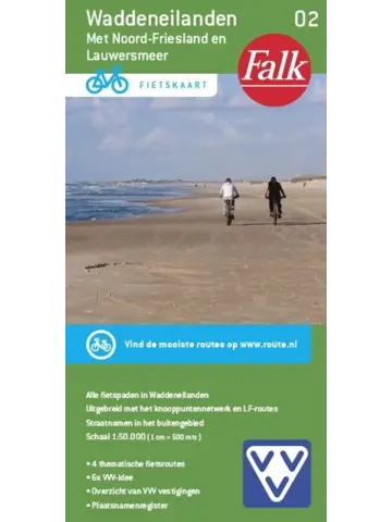VVV Fietskaart 02 Waddeneilanden