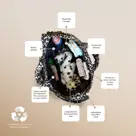 Wildride schouderluiertas