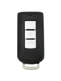 Smart key behuizing 3 knops voor Mitsubishi