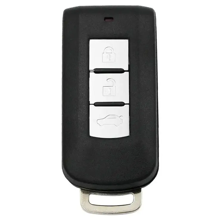 Smart key behuizing 3 knops voor Mitsubishi