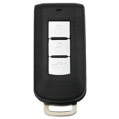 Smart key behuizing 3 knops voor Mitsubishi
