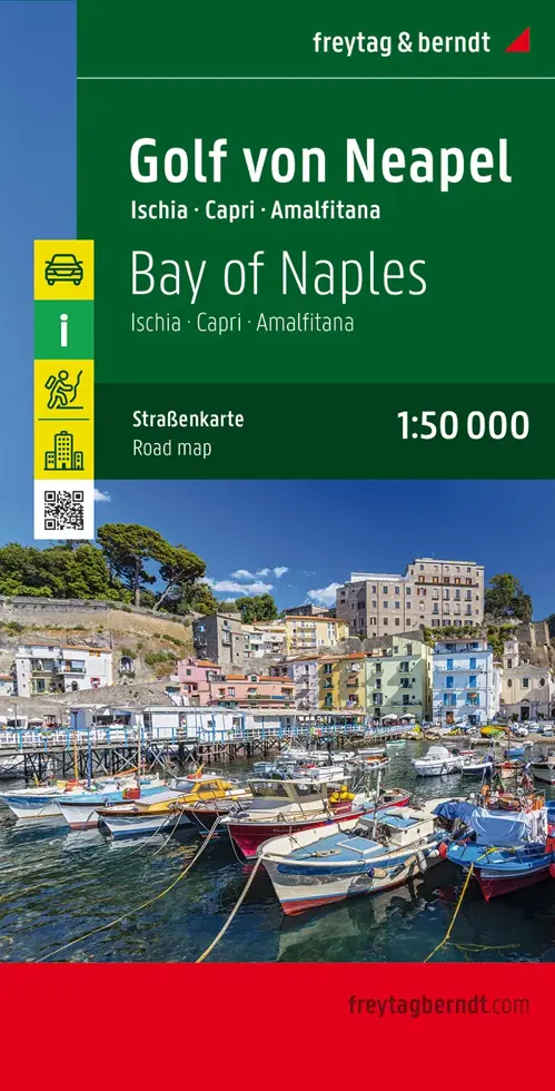 Wegenkaart Golf van Napels - Ischia
