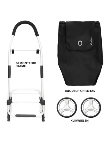 Foldable Boodschappenwagen 45 liter