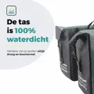 Voltano Dubbele Rolltop Fietstas 48 L